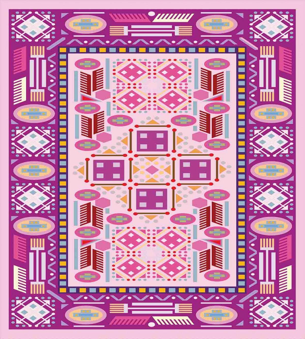 Traditional Afghan Motif — Pattern