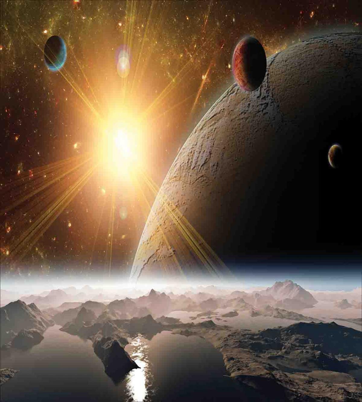 Moons Universe Earth — Pattern