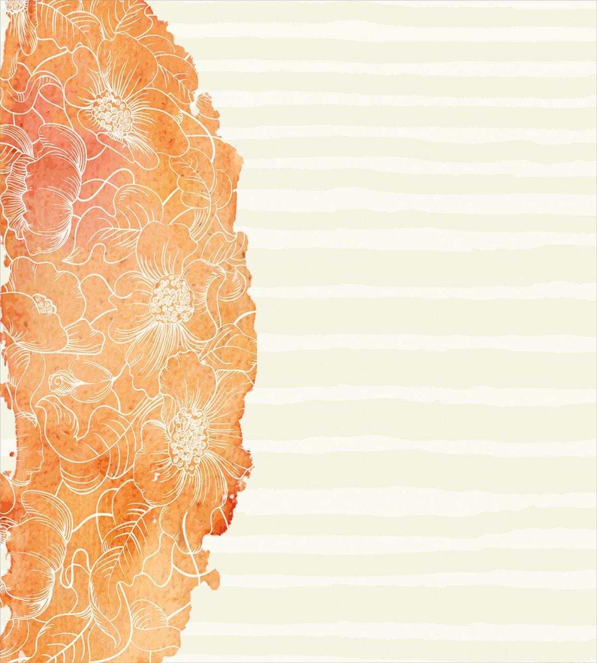 Island Floral Side Frame — Pattern
