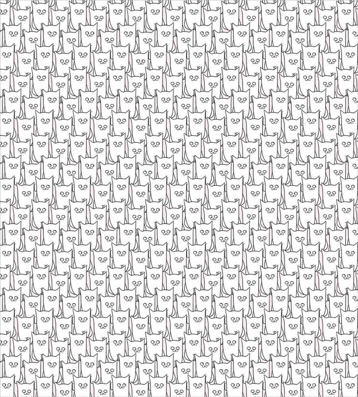 Doodle Style House Cats — Pattern