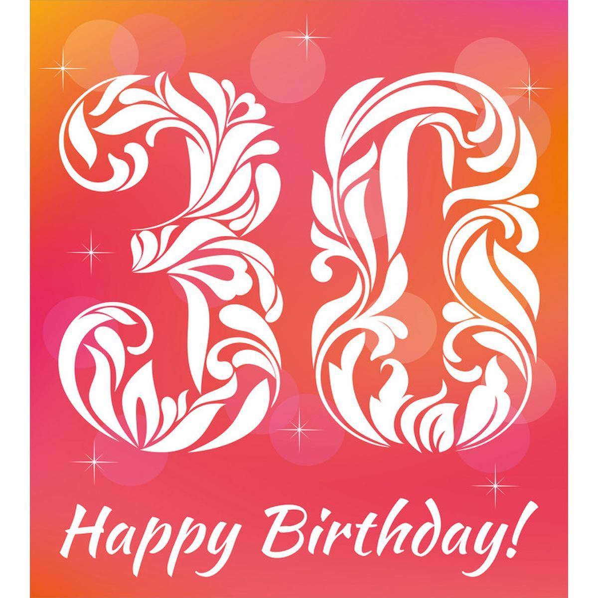 30 Years Birthday — Pattern