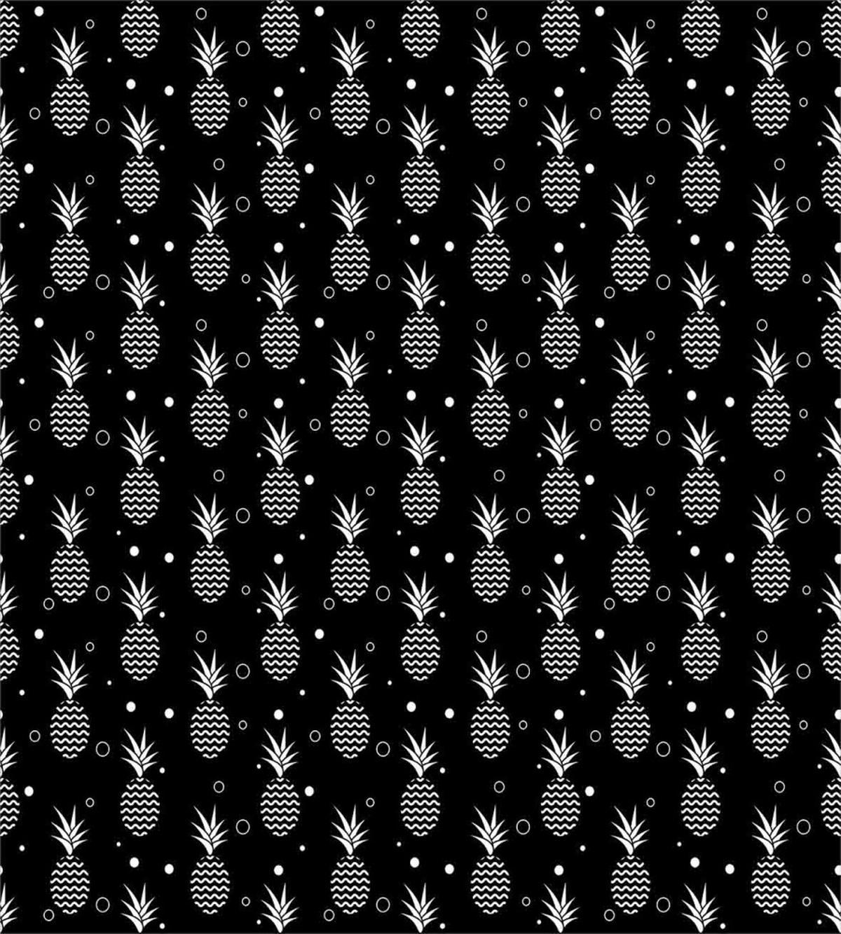 Monochrome Pineapples — Pattern