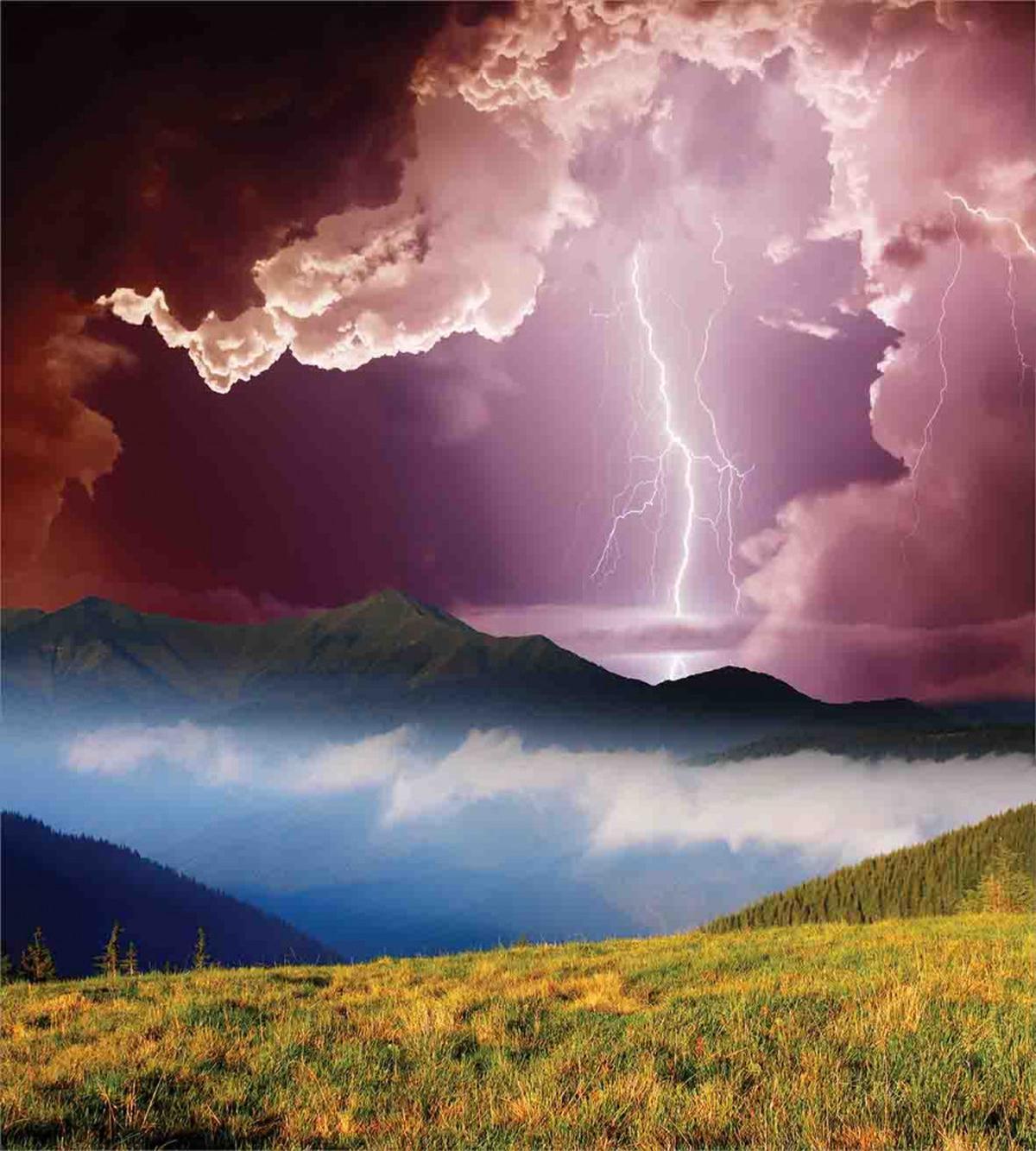 Earth Storm Rays Rural — Pattern
