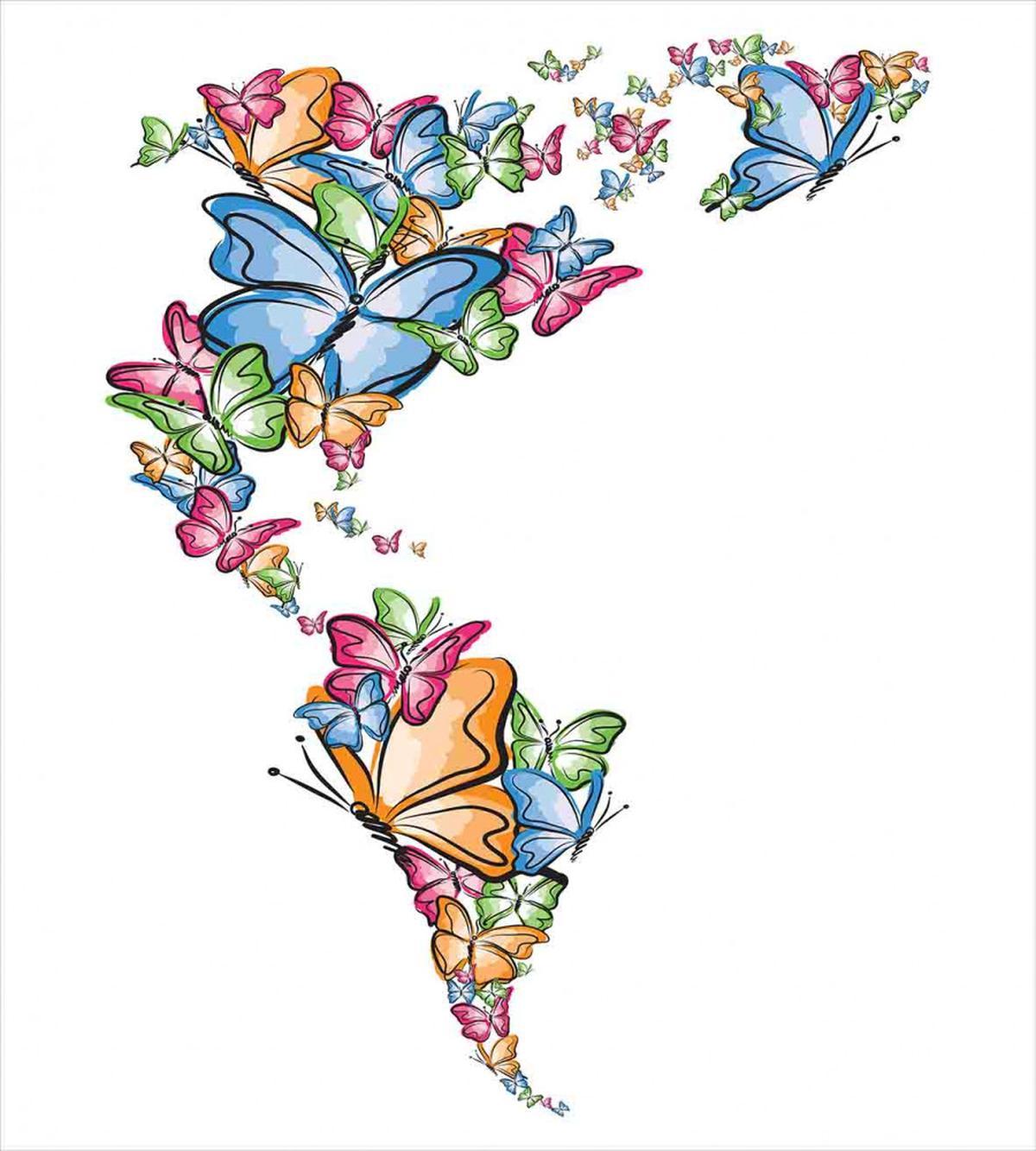 America World Love Map — Pattern