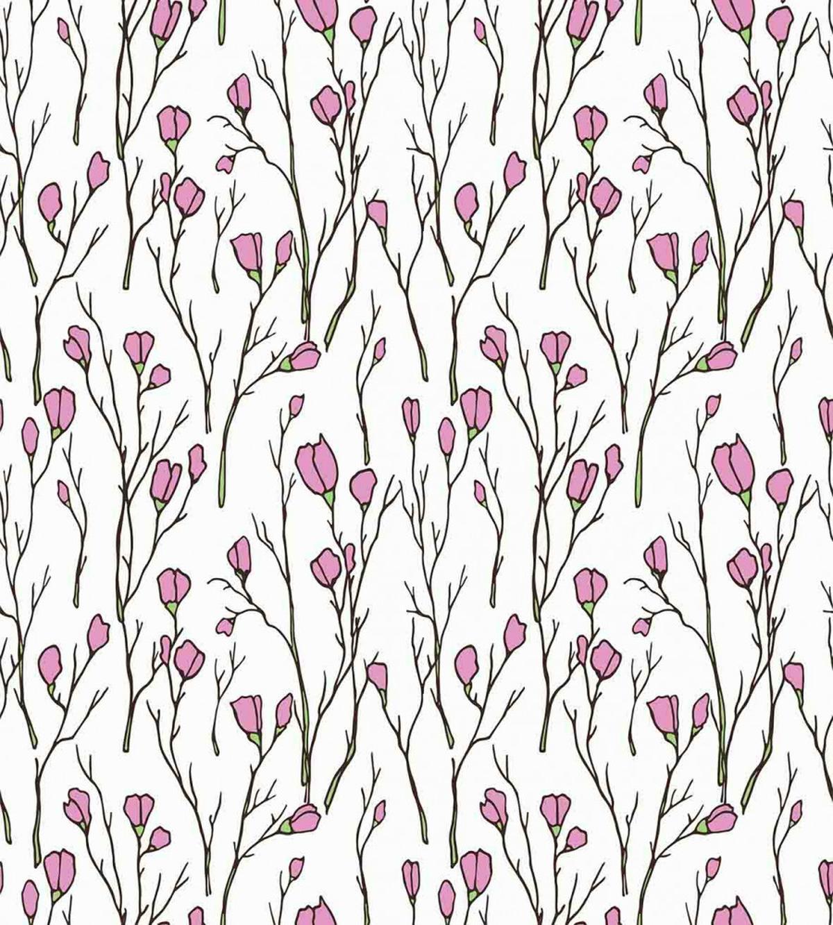 Blossom in Vintage Colors — Pattern