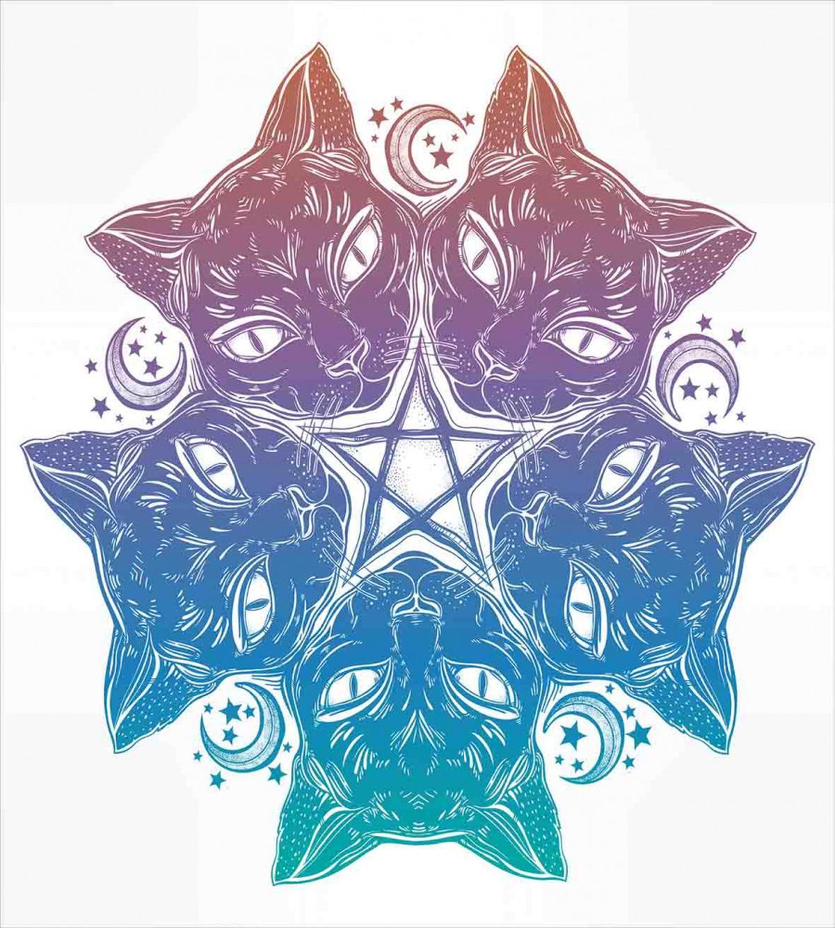 Cats Mandala Design — Pattern