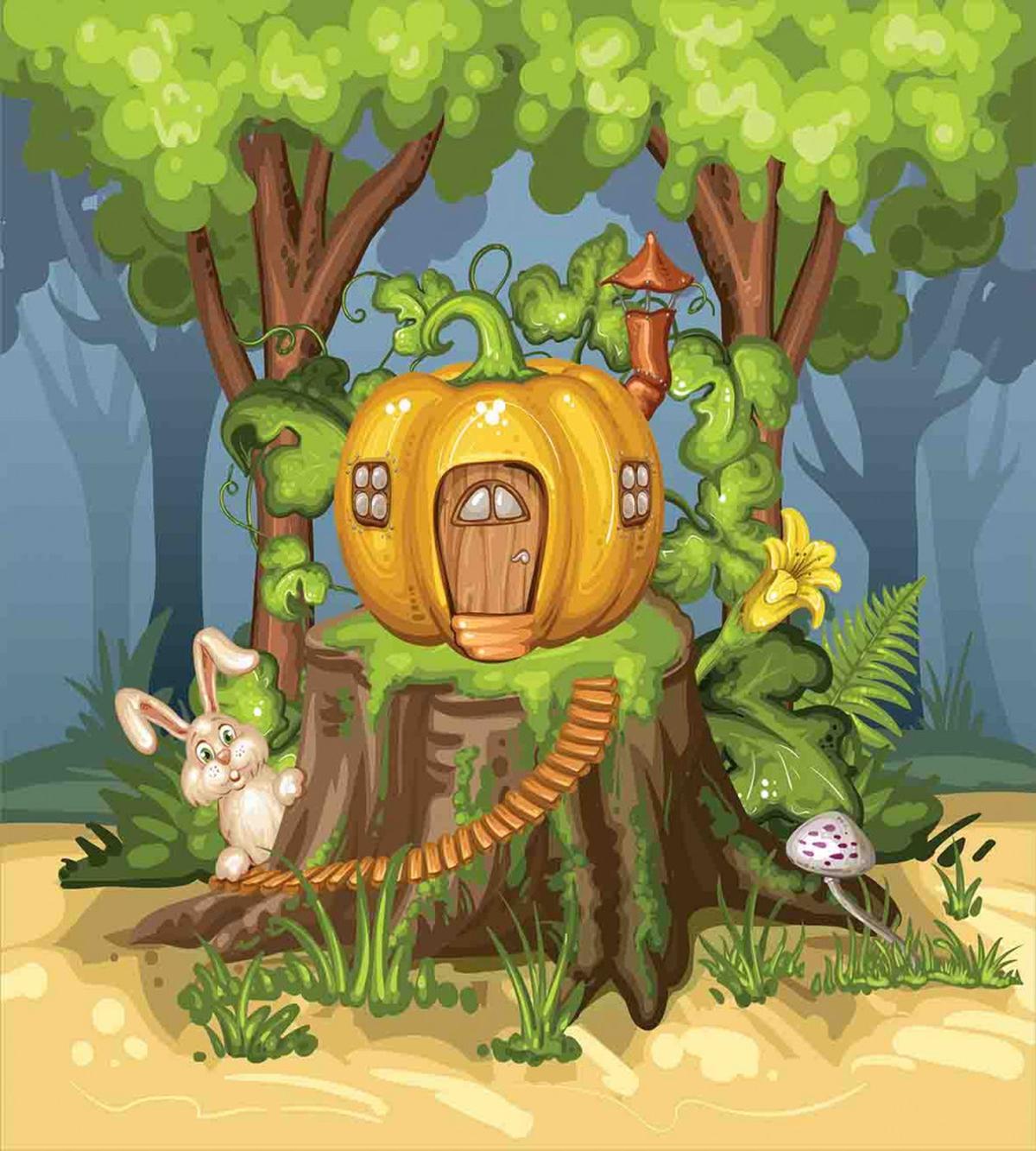 Pumpkin House Fall Harvest — Pattern