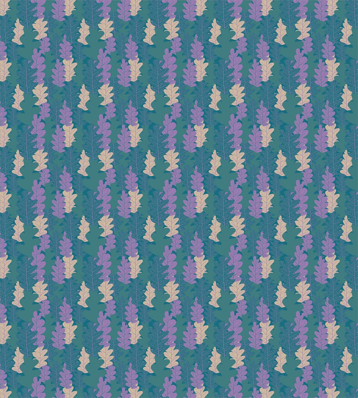 Autumnal Acorn Leaves — Pattern