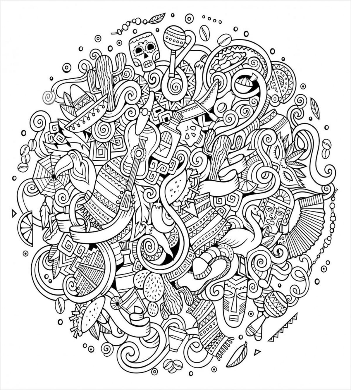 Latin American Culture Art — Pattern