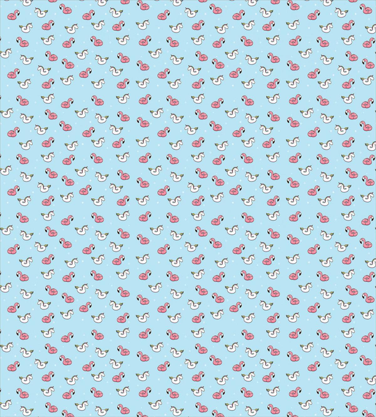 Rubber Unicorn Flamingo — Pattern
