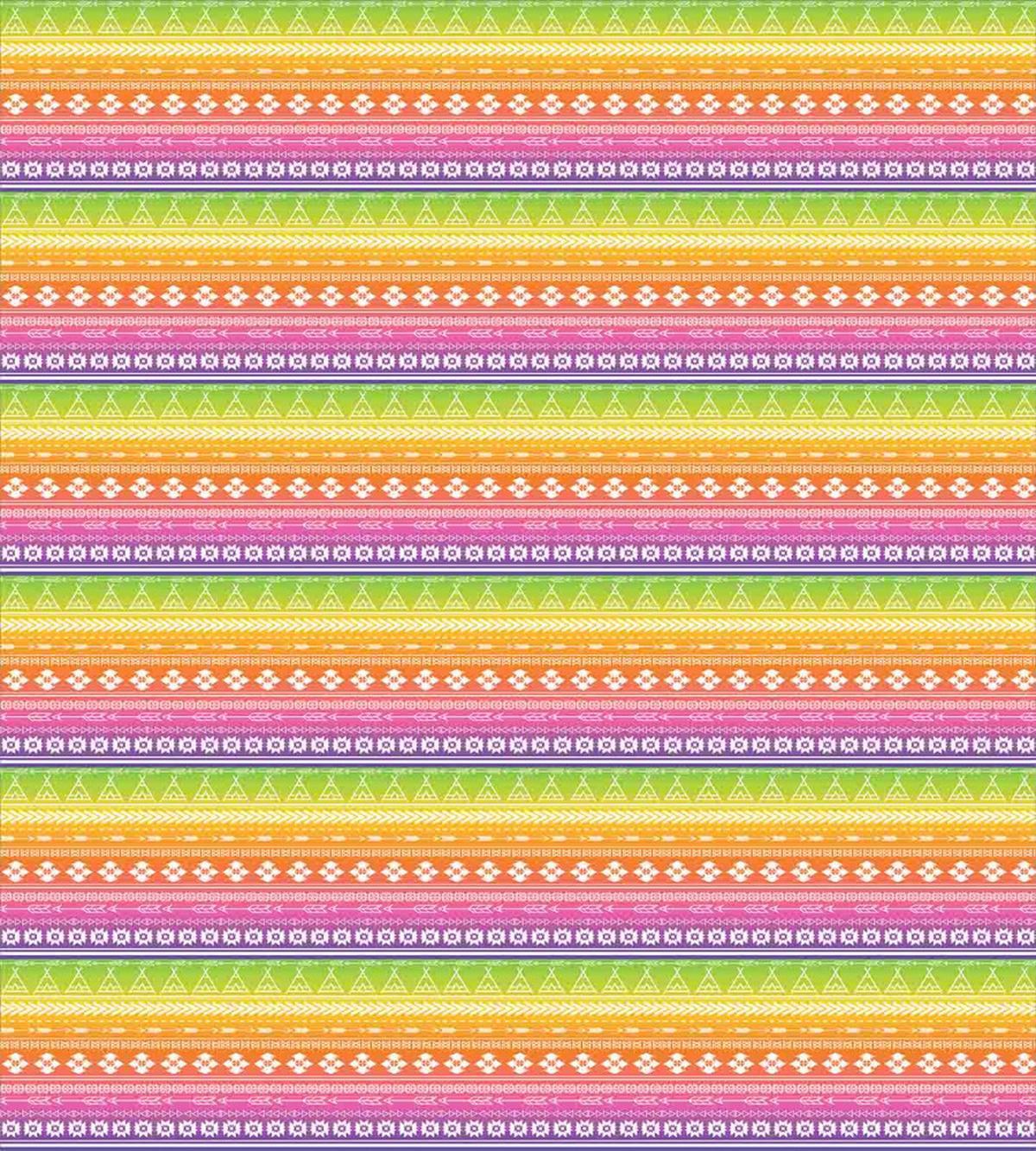 Tents with Angled Lines — Pattern