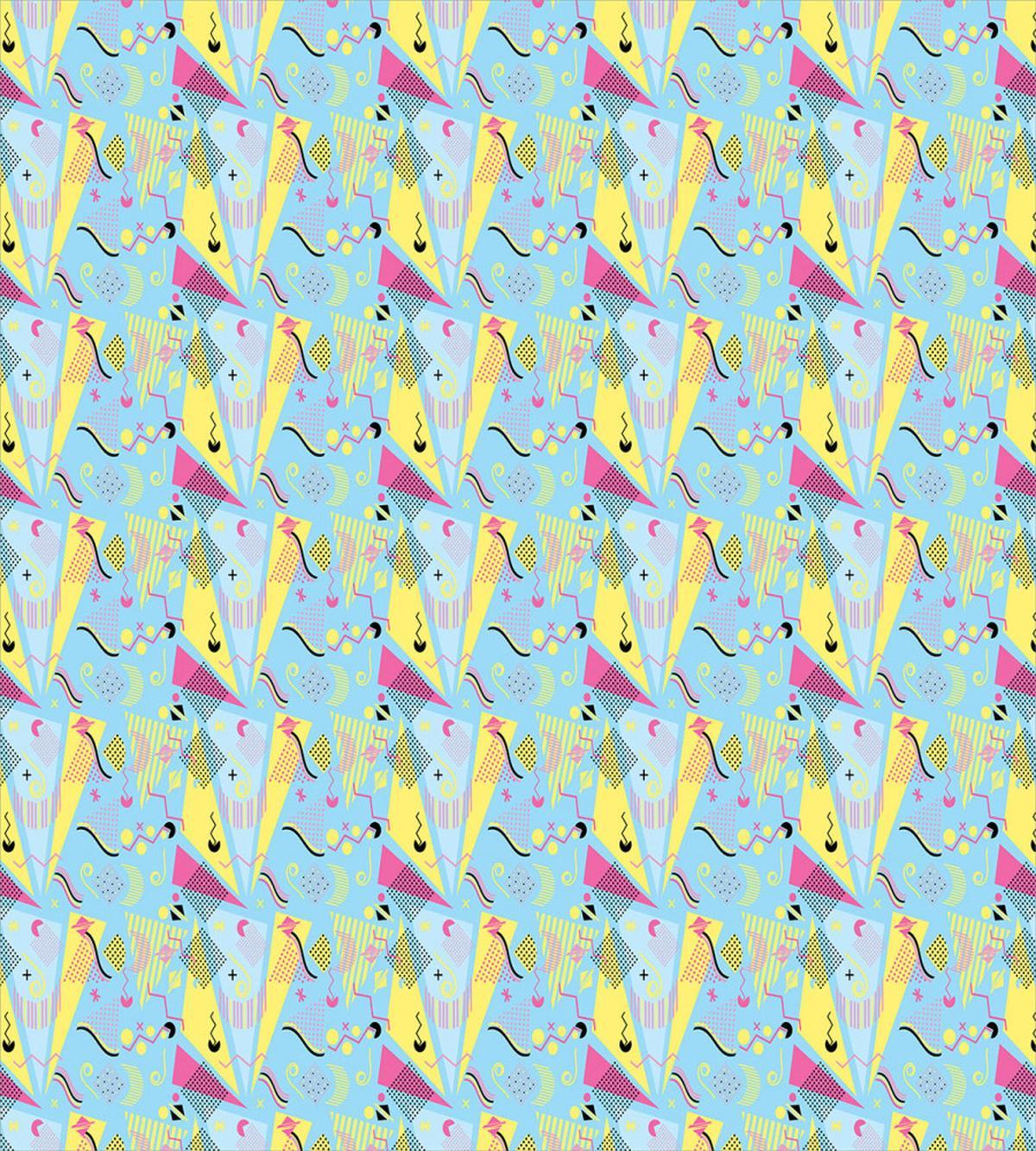 Memphis Funky Doodle 80's — Pattern