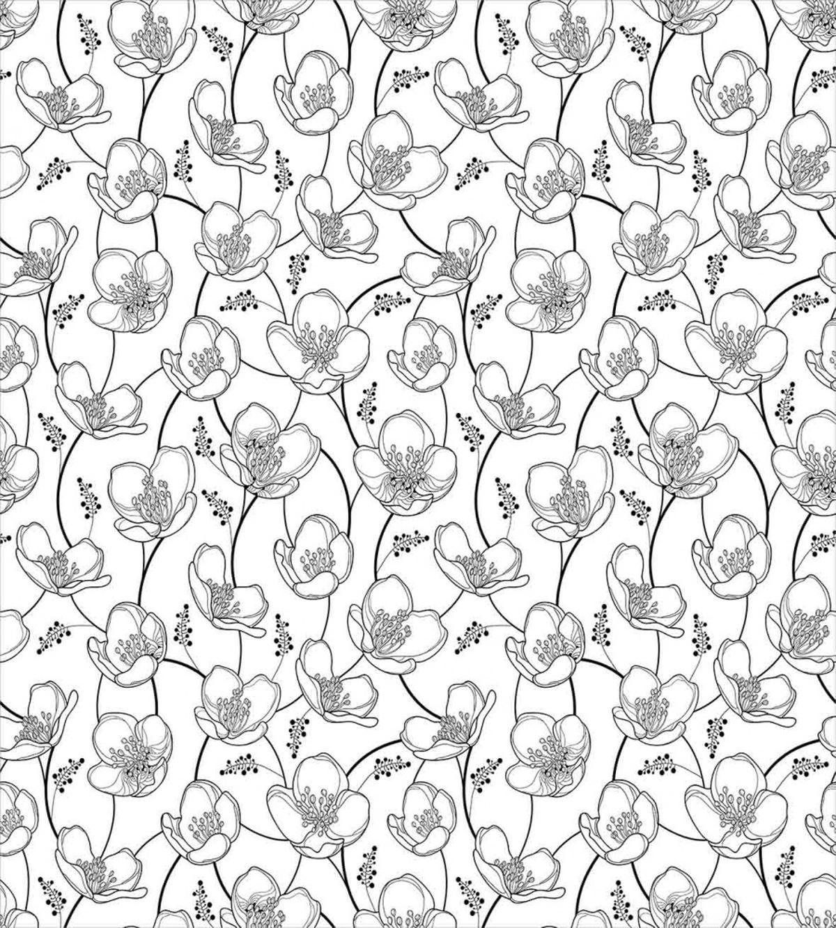 Intertwined Branches — Pattern