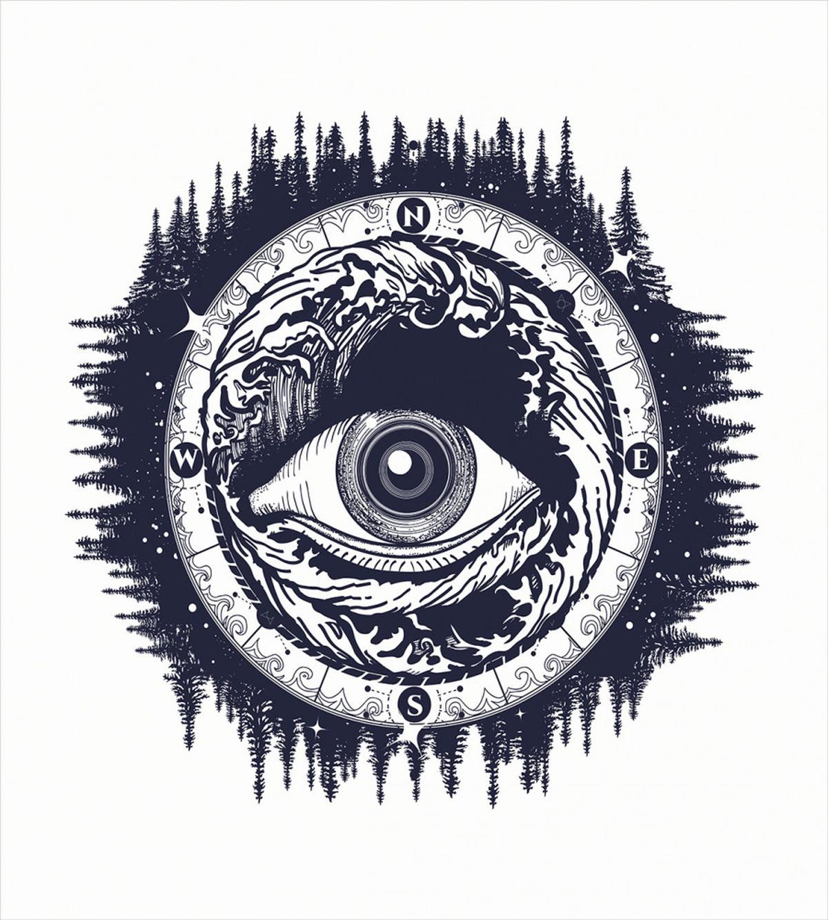 All Seeing Eye — Pattern