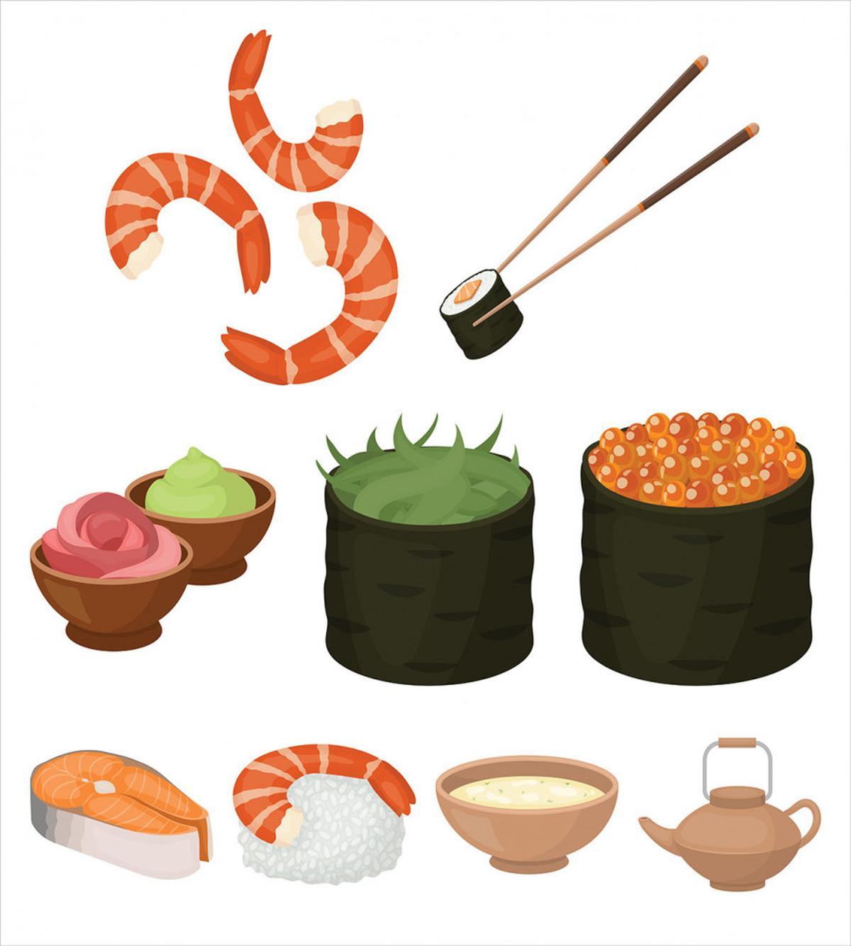 Folkloric Food Graphic — Pattern