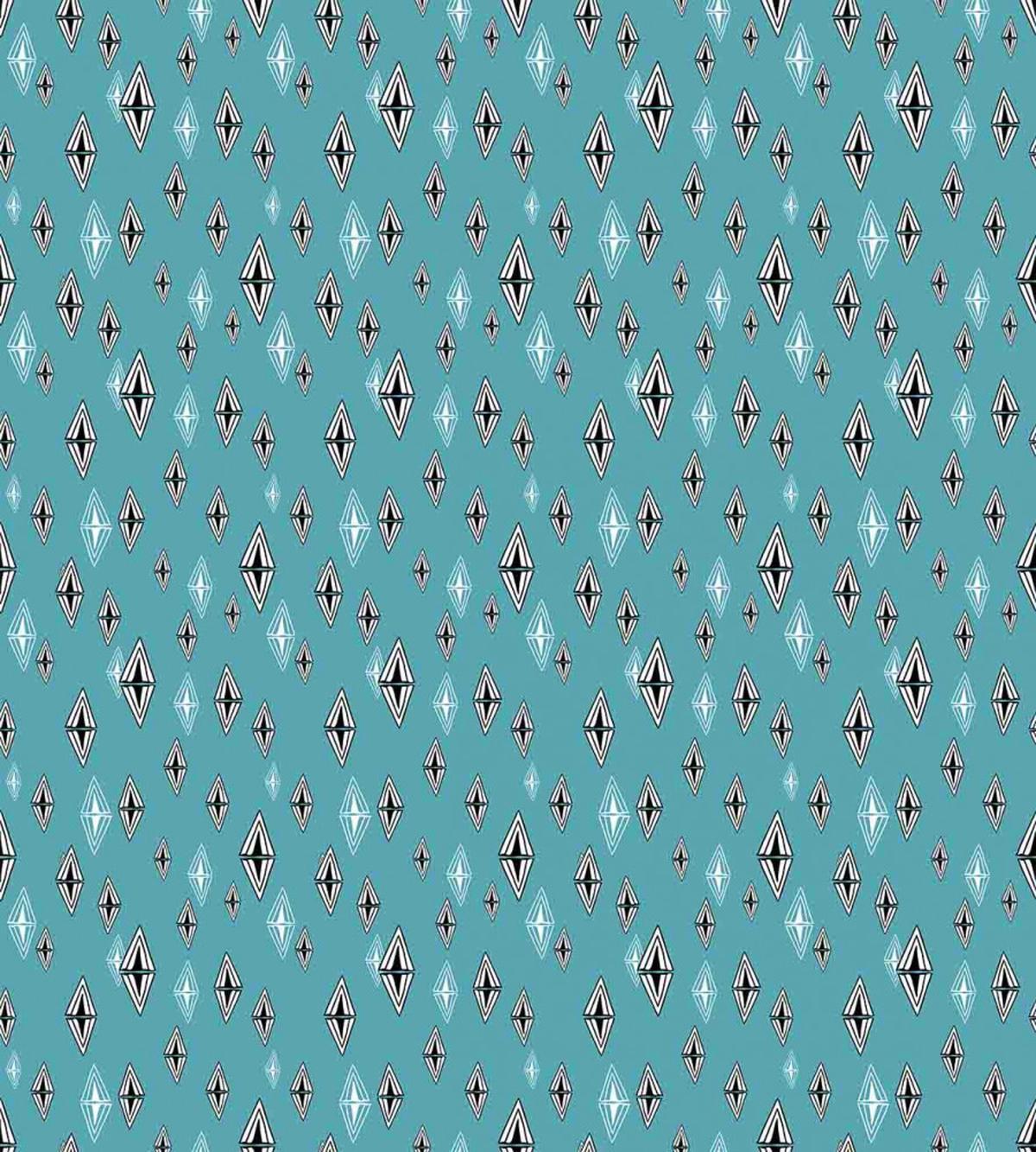 Rhombus with Triangles — Pattern