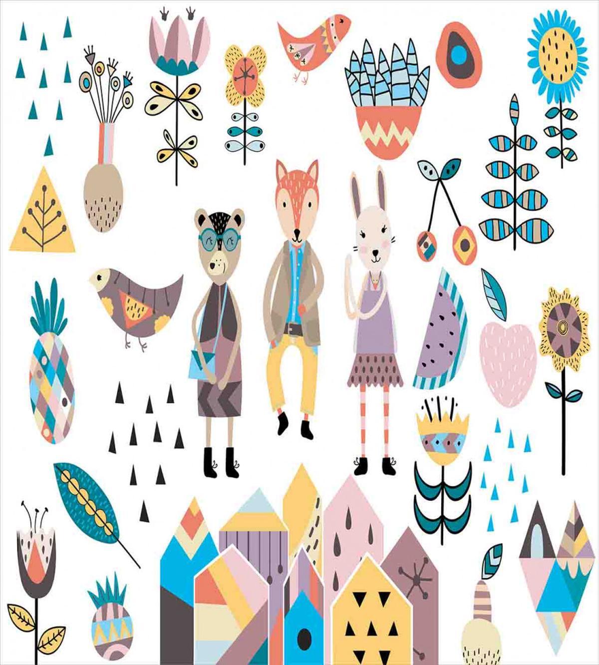 Fox Bunny and Bear — Pattern