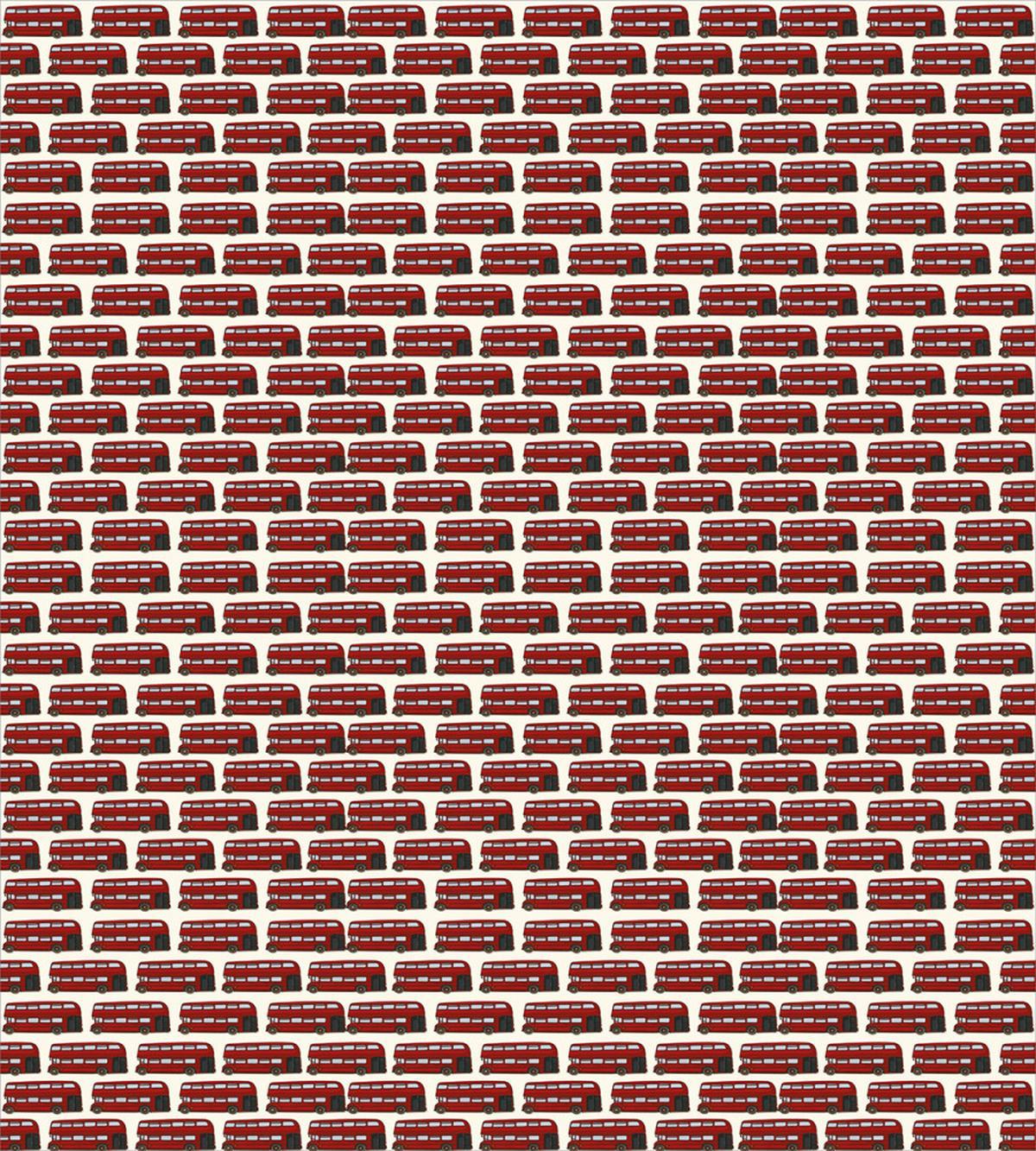 Cartoon Double Decker — Pattern