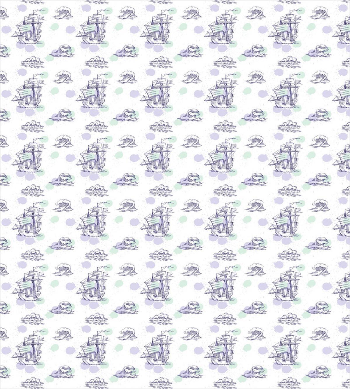 Vessels Watercolor Sketch — Pattern