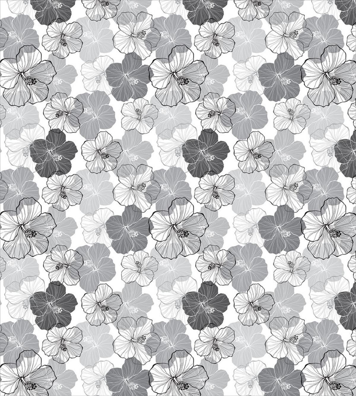 Vintage Hibiscus Flowers — Pattern
