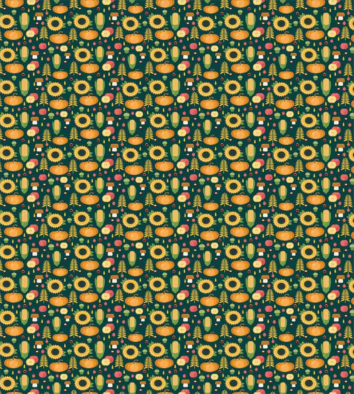 Harvest in Fall Season — Pattern