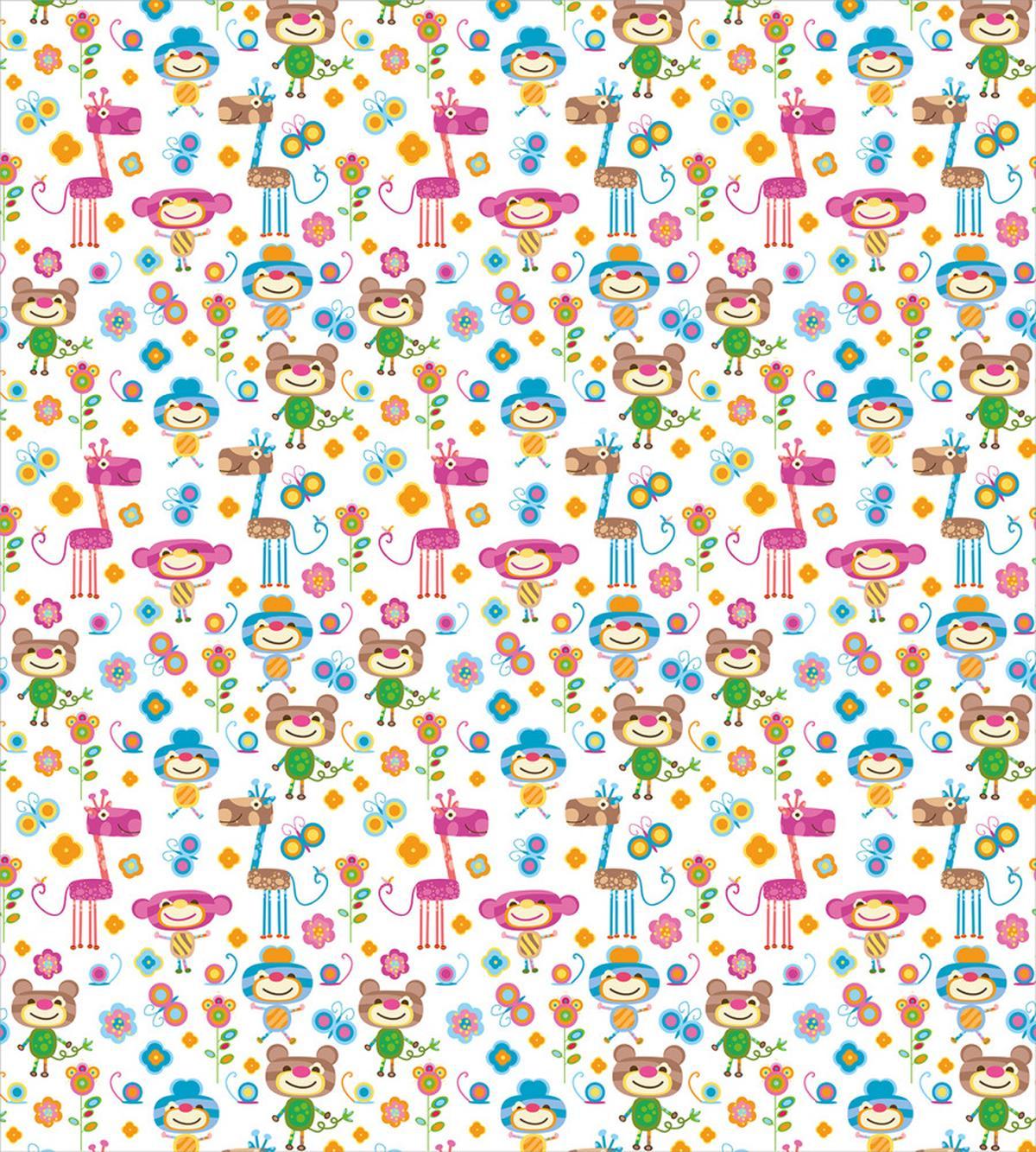 Animals Flowers — Pattern