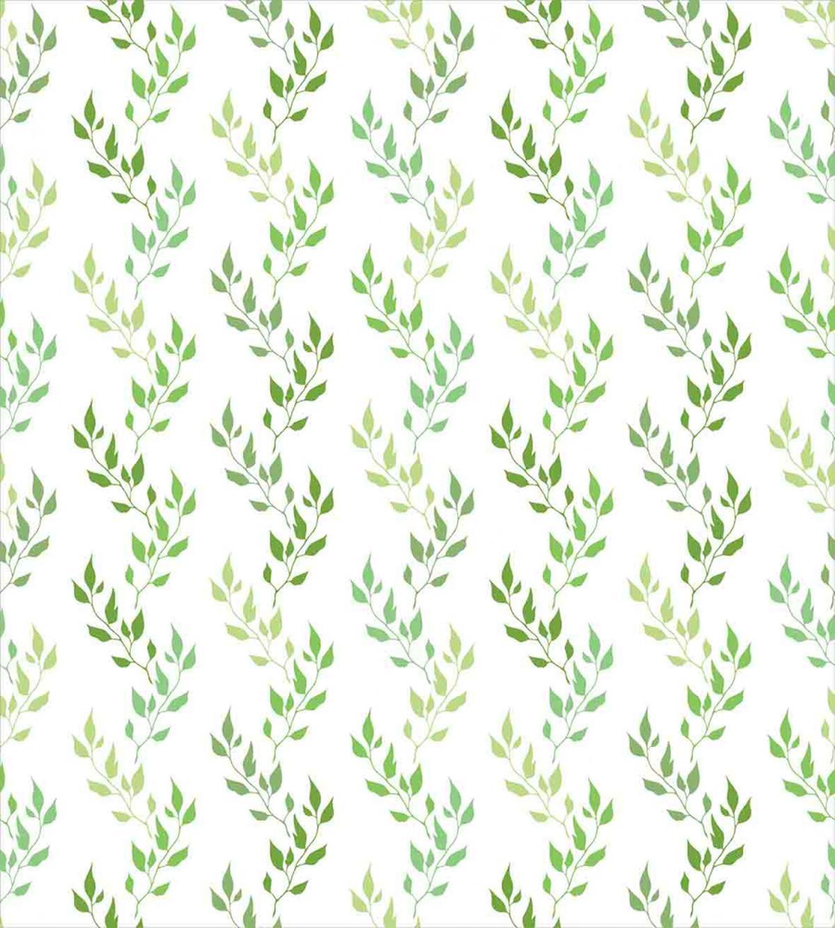 Symmetrical Olive Leaves — Pattern