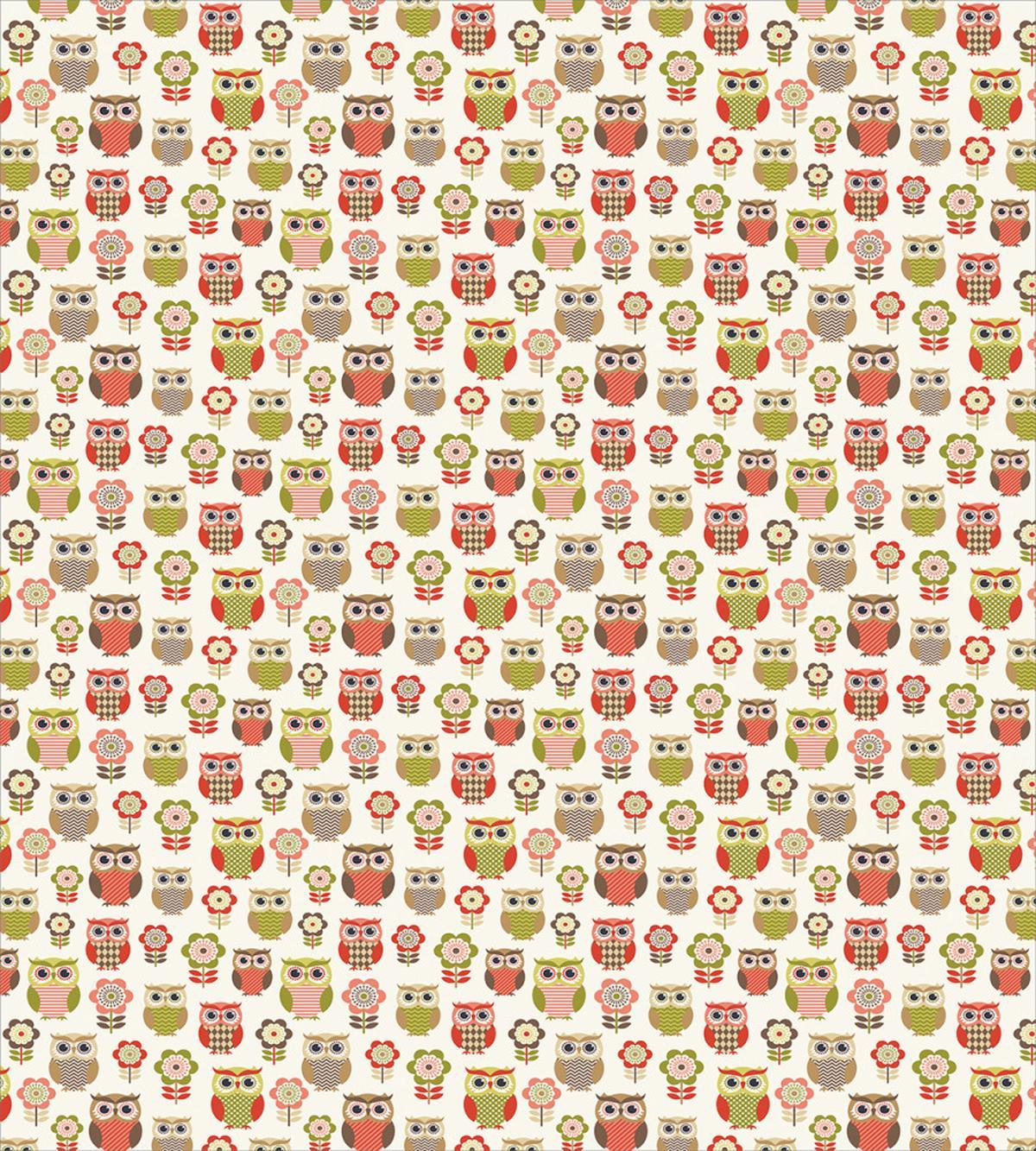 Retro Childish Flowers — Pattern