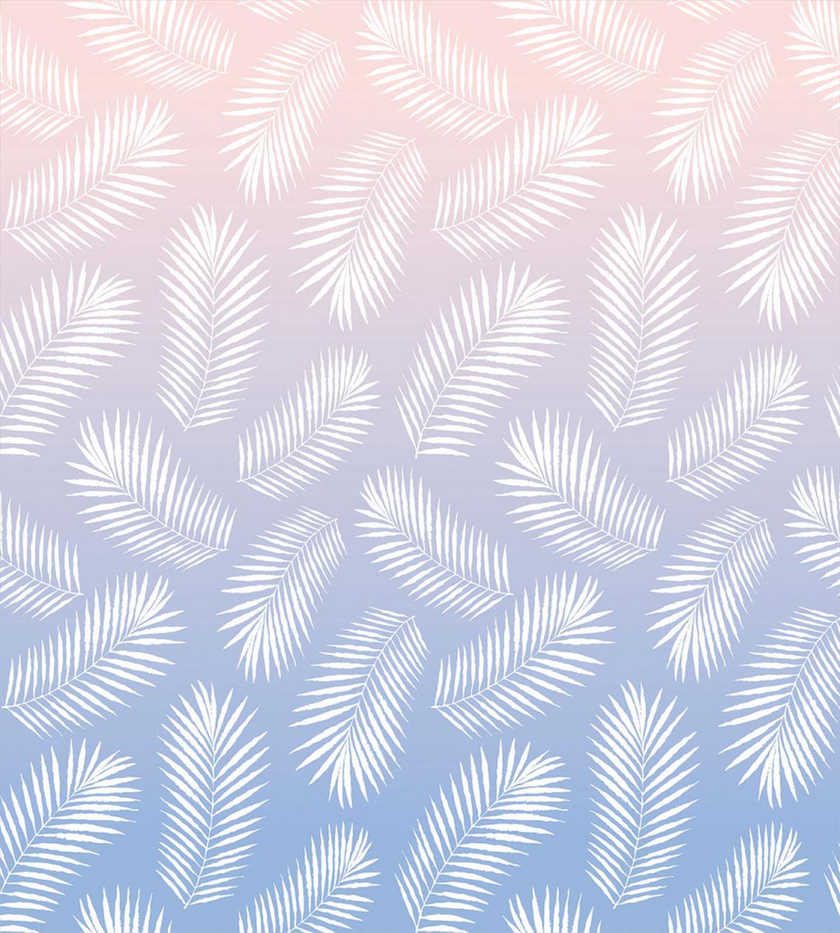 Summer Tropic Fan Palm Leaves — Pattern