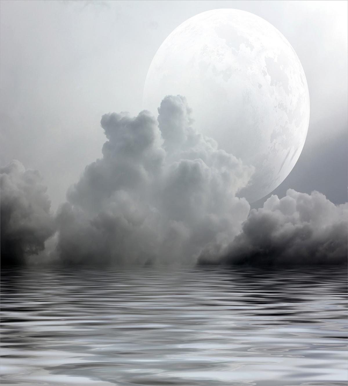 Misty Air and Ocean Art — Pattern