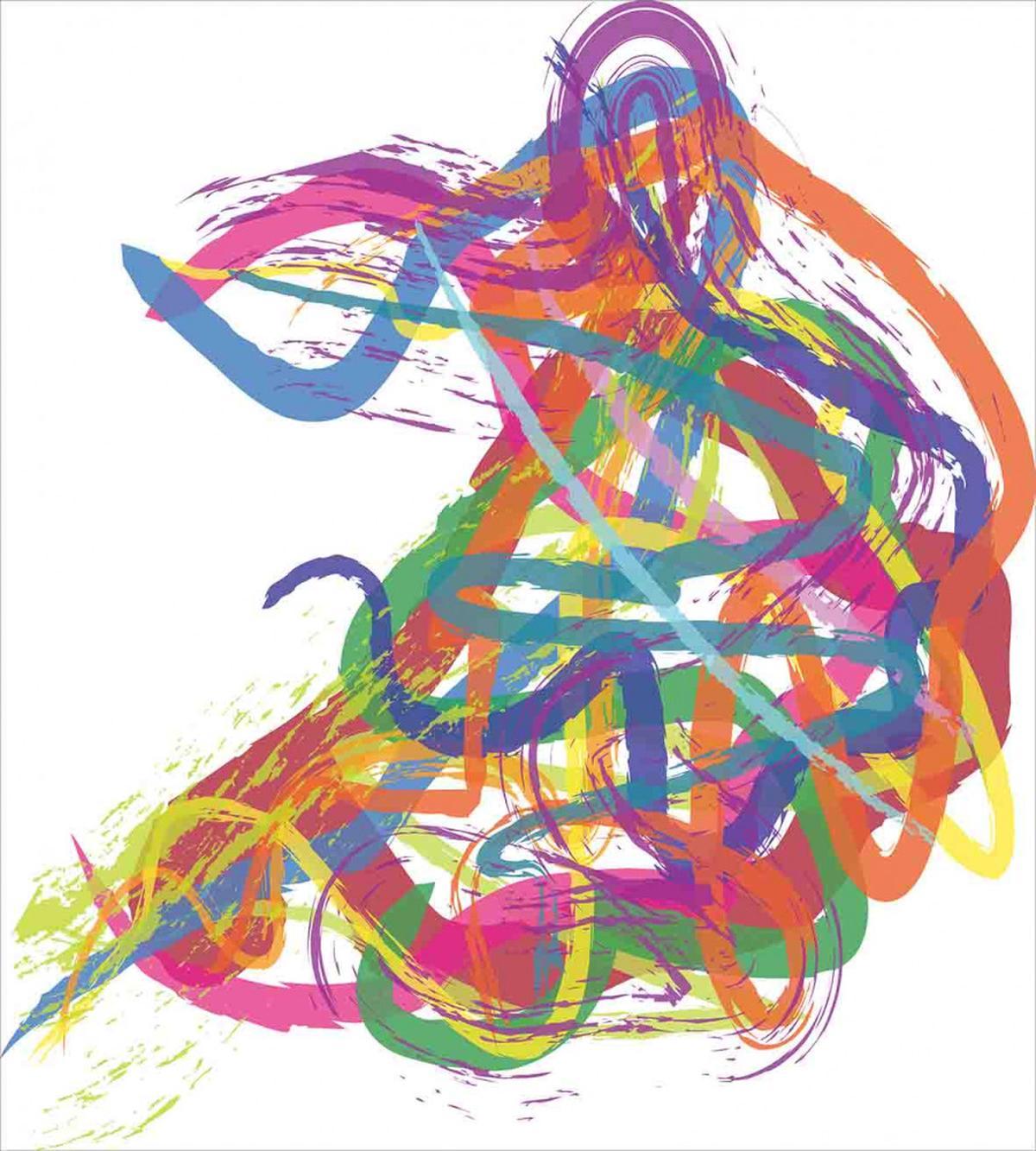 Abstract Art Dancer — Pattern
