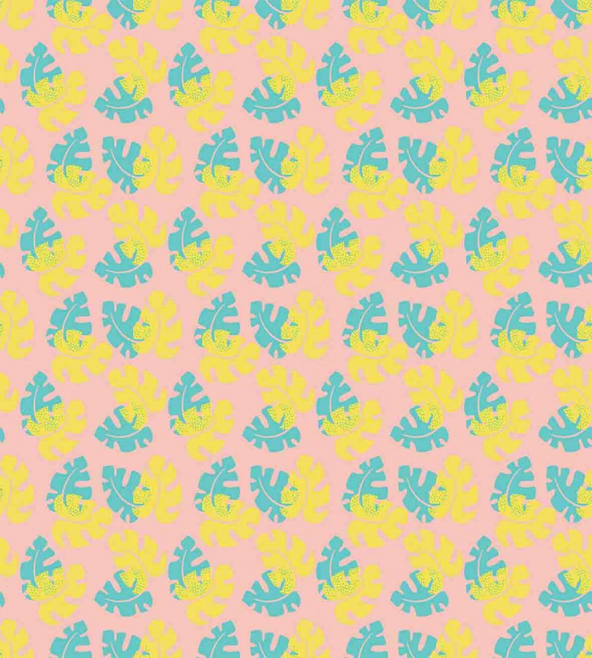 Pastel Monstera — Pattern