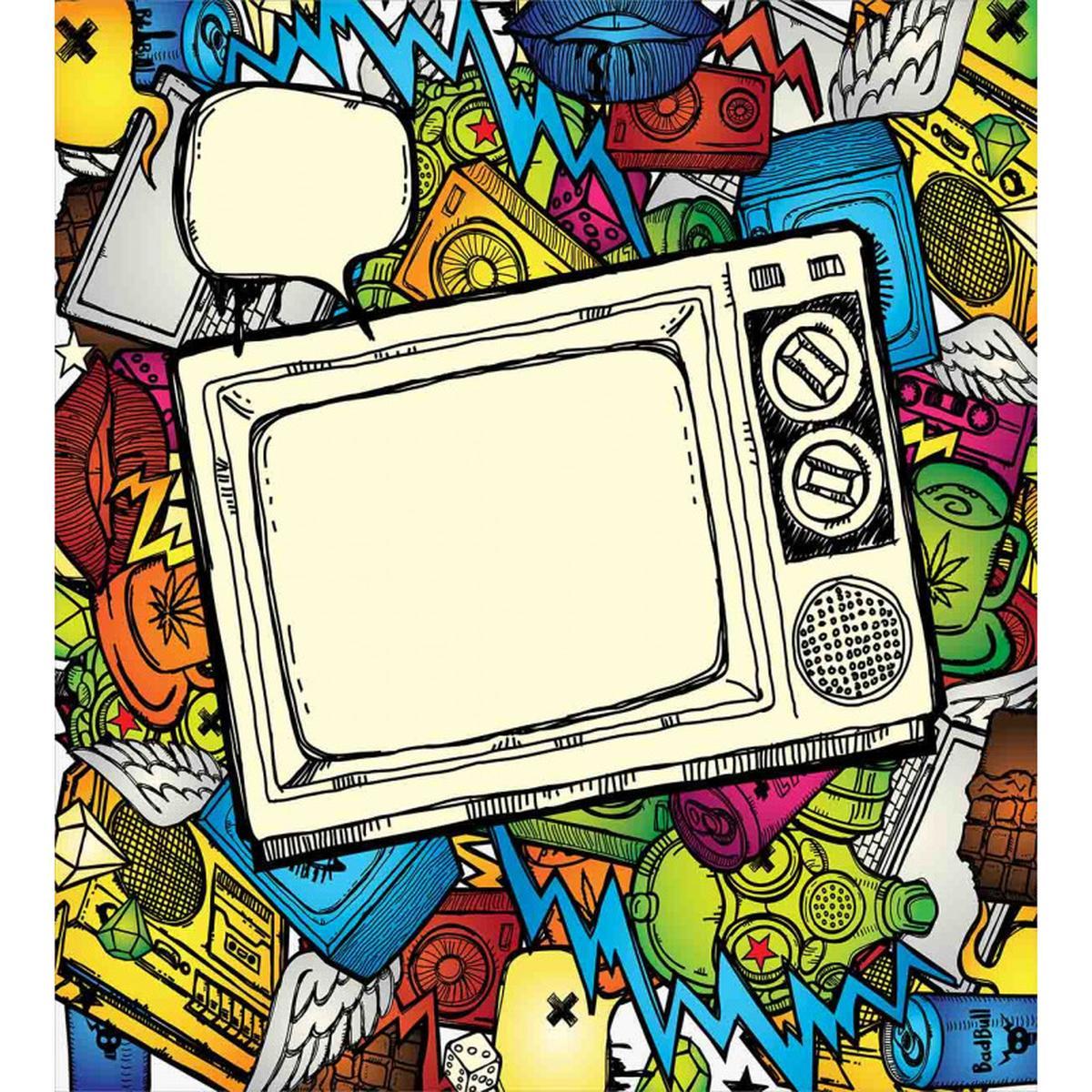 90s Theme Retro Style — Pattern