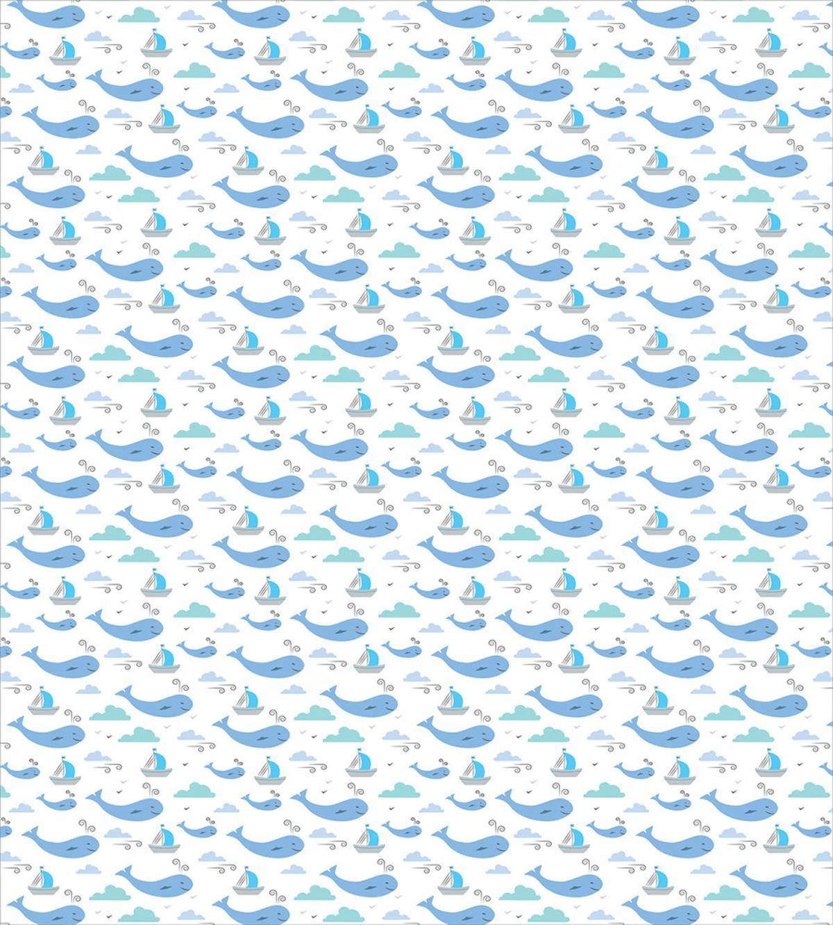 Marine Life Themed Design — Pattern