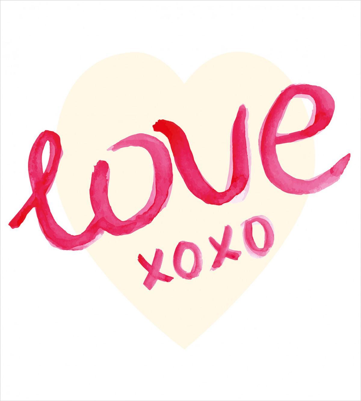 Heart Letters Love — Pattern