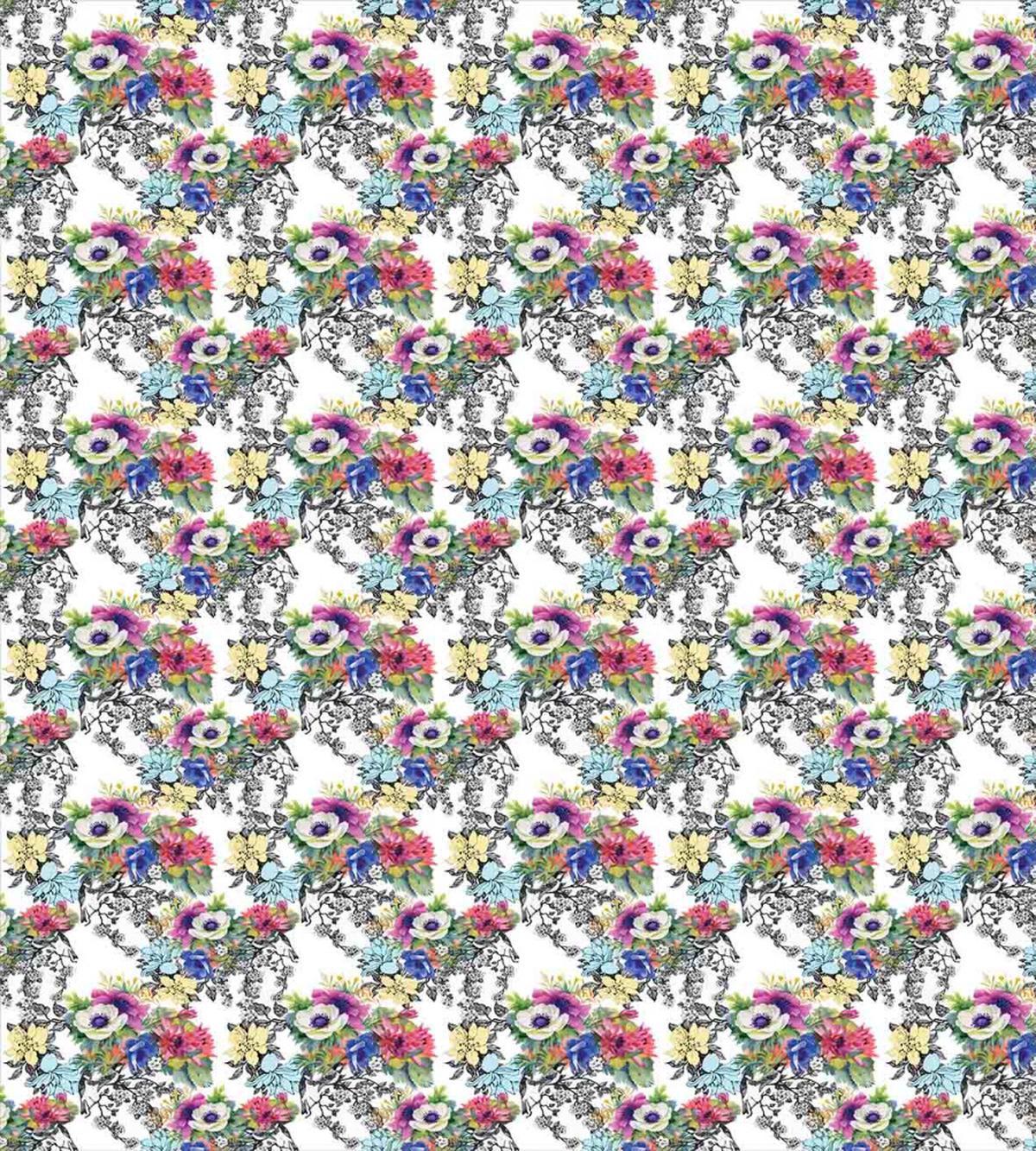 Watercolor Botany Motif — Pattern