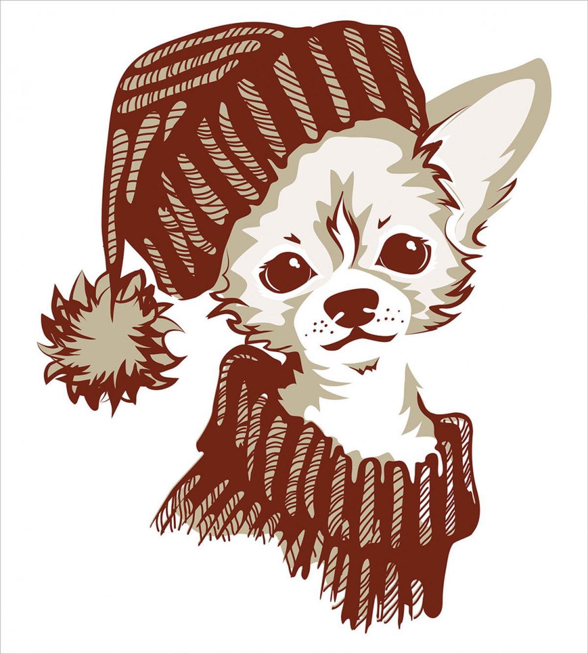Puppy Hat and Pullover — Pattern