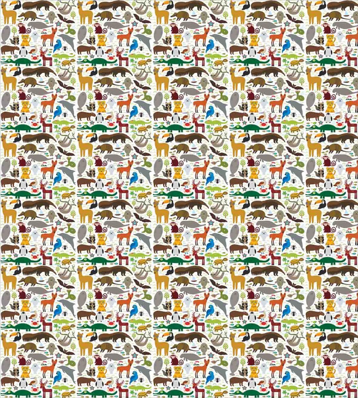 South America Animals — Pattern