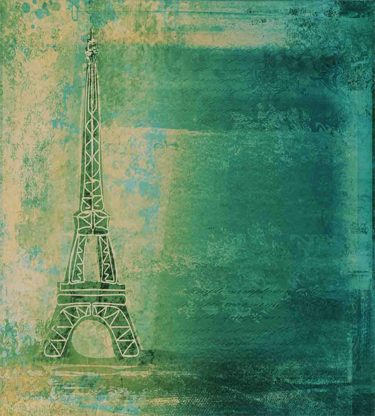 Colorful Ombre Sketch — Pattern