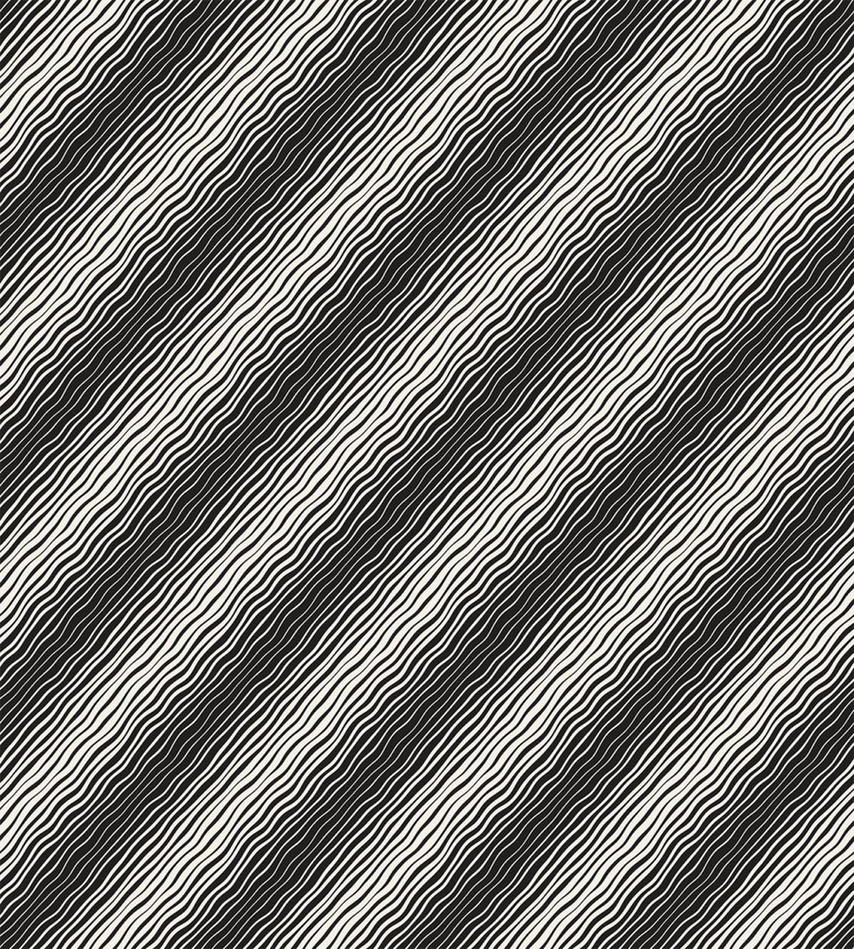 Diagonal Curvilinear — Pattern