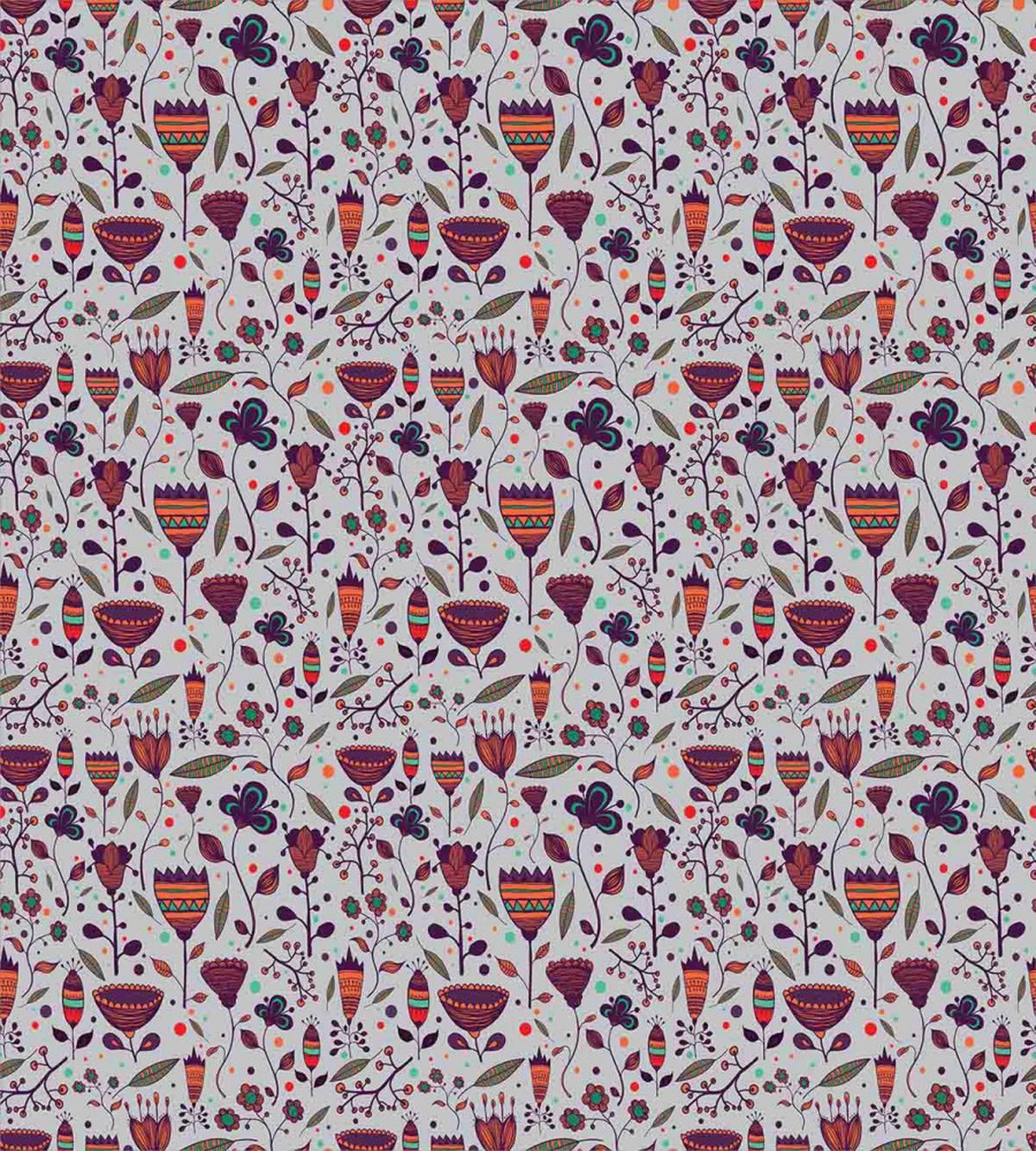 Blossoming Field Art — Pattern