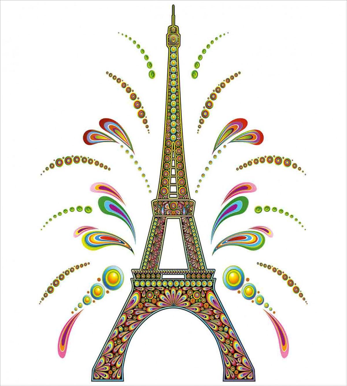 Eiffel Fireworks — Pattern