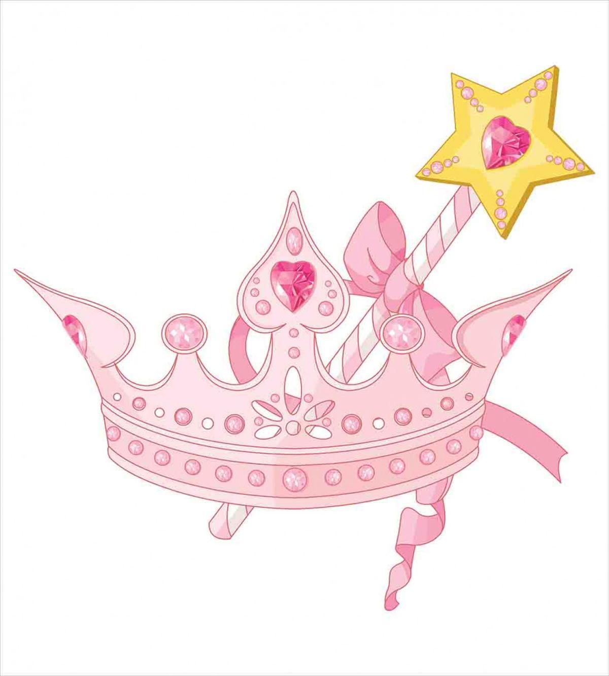 Crown and Magic Wand — Pattern