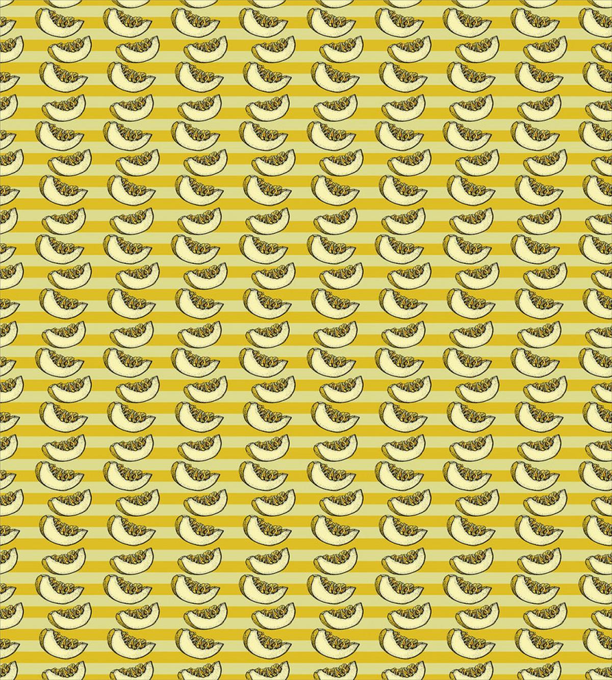 Sliced Piece of Fruit Stripes — Pattern