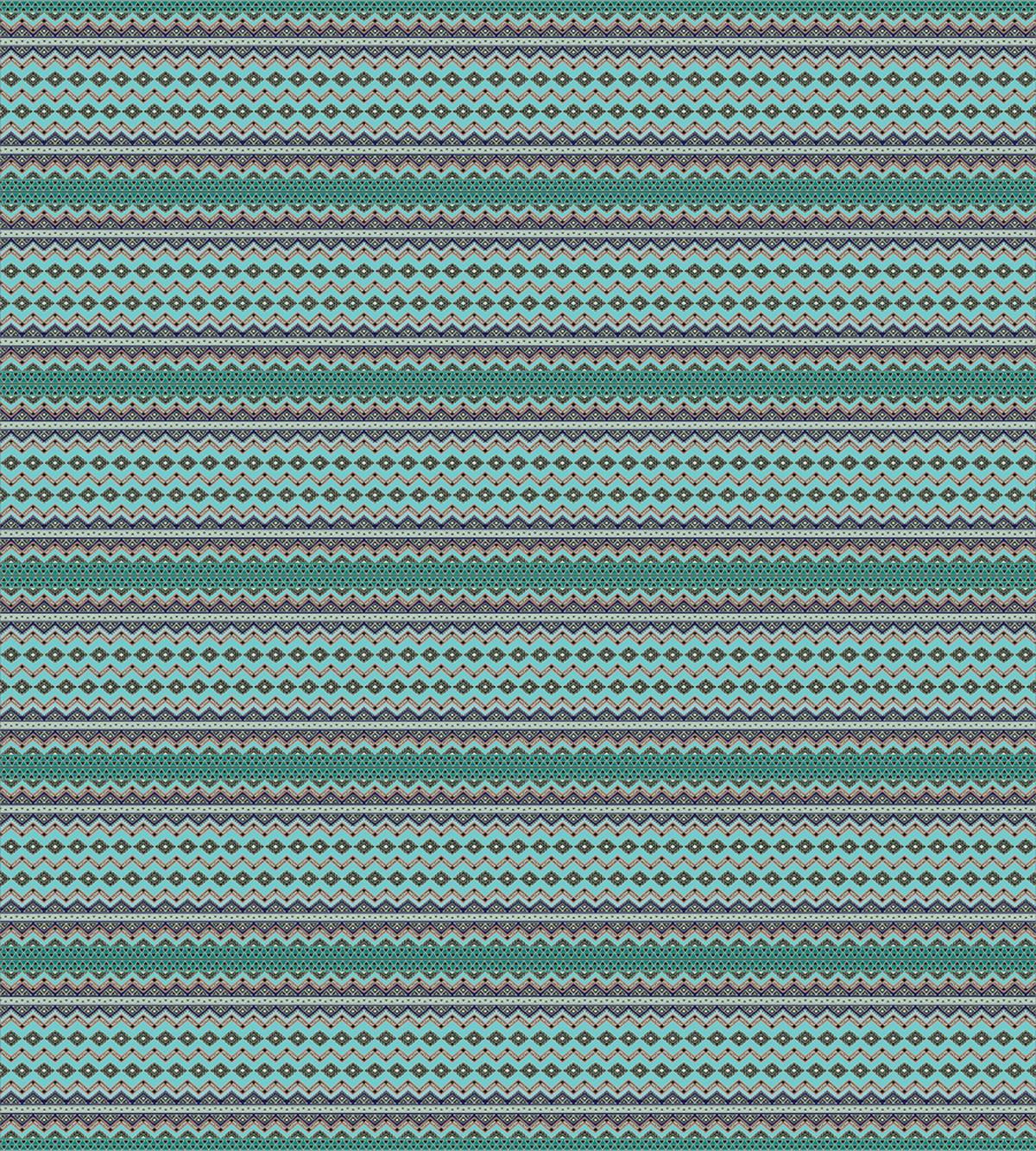 Traditional Aztec Art — Pattern
