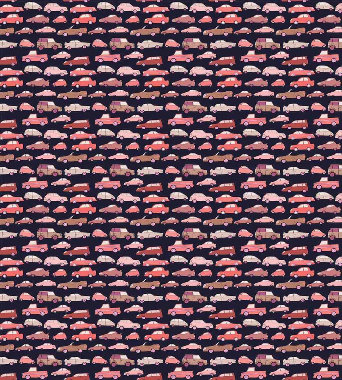 Automobiles in Pinkish Tones — Pattern