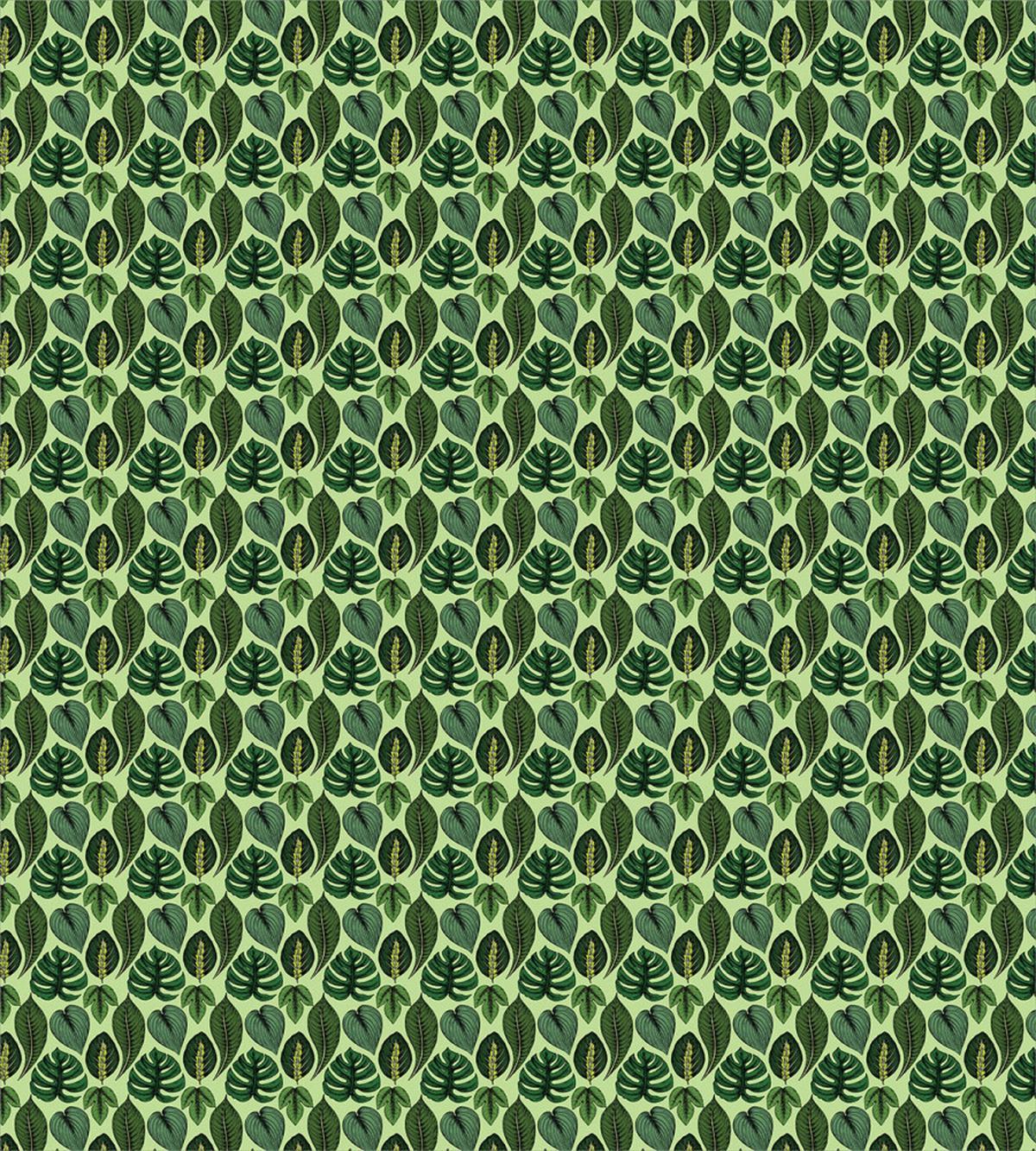 Palm Leaves Jungle Plants — Pattern
