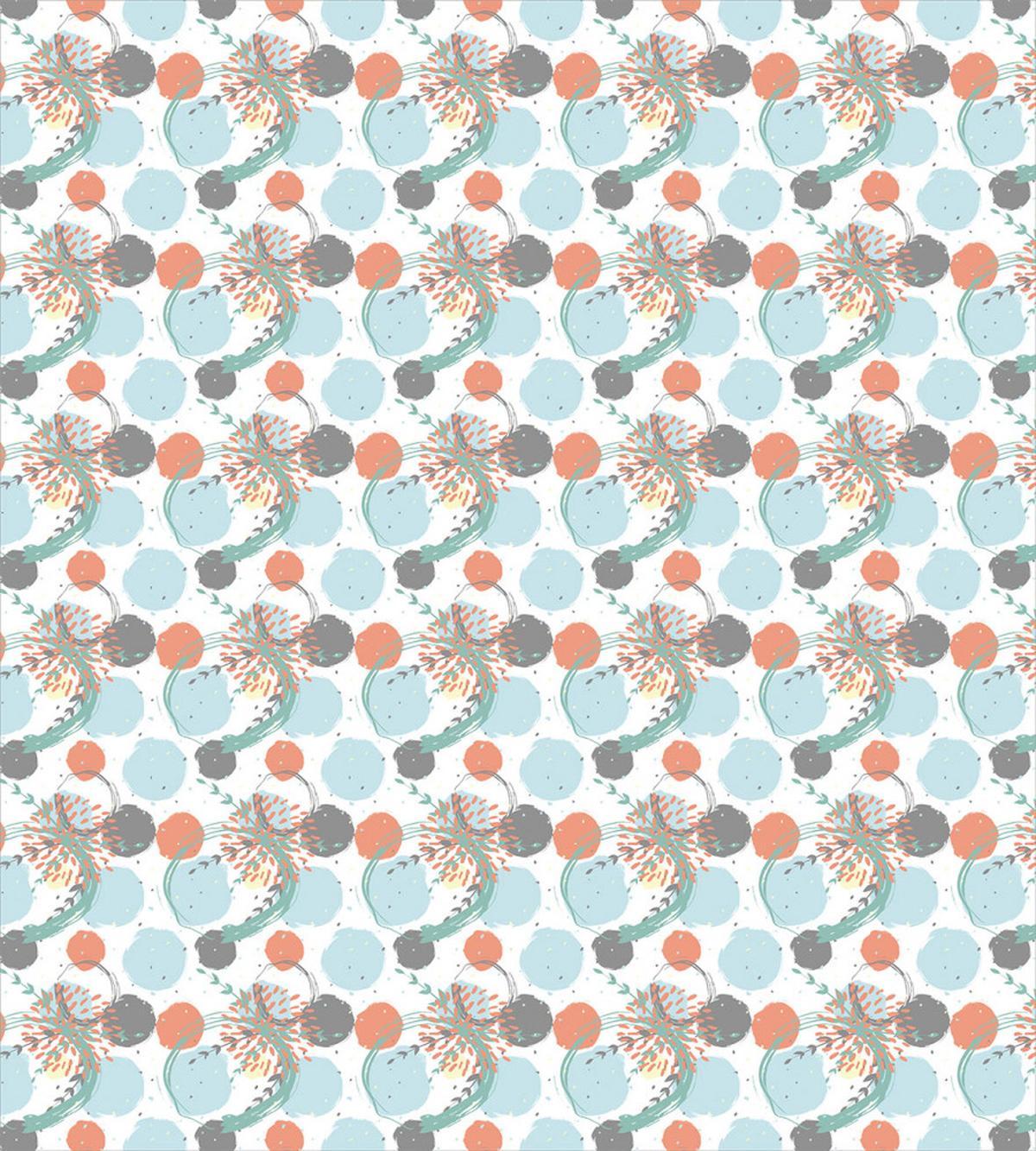 Modern Pastel Tone Petals — Pattern
