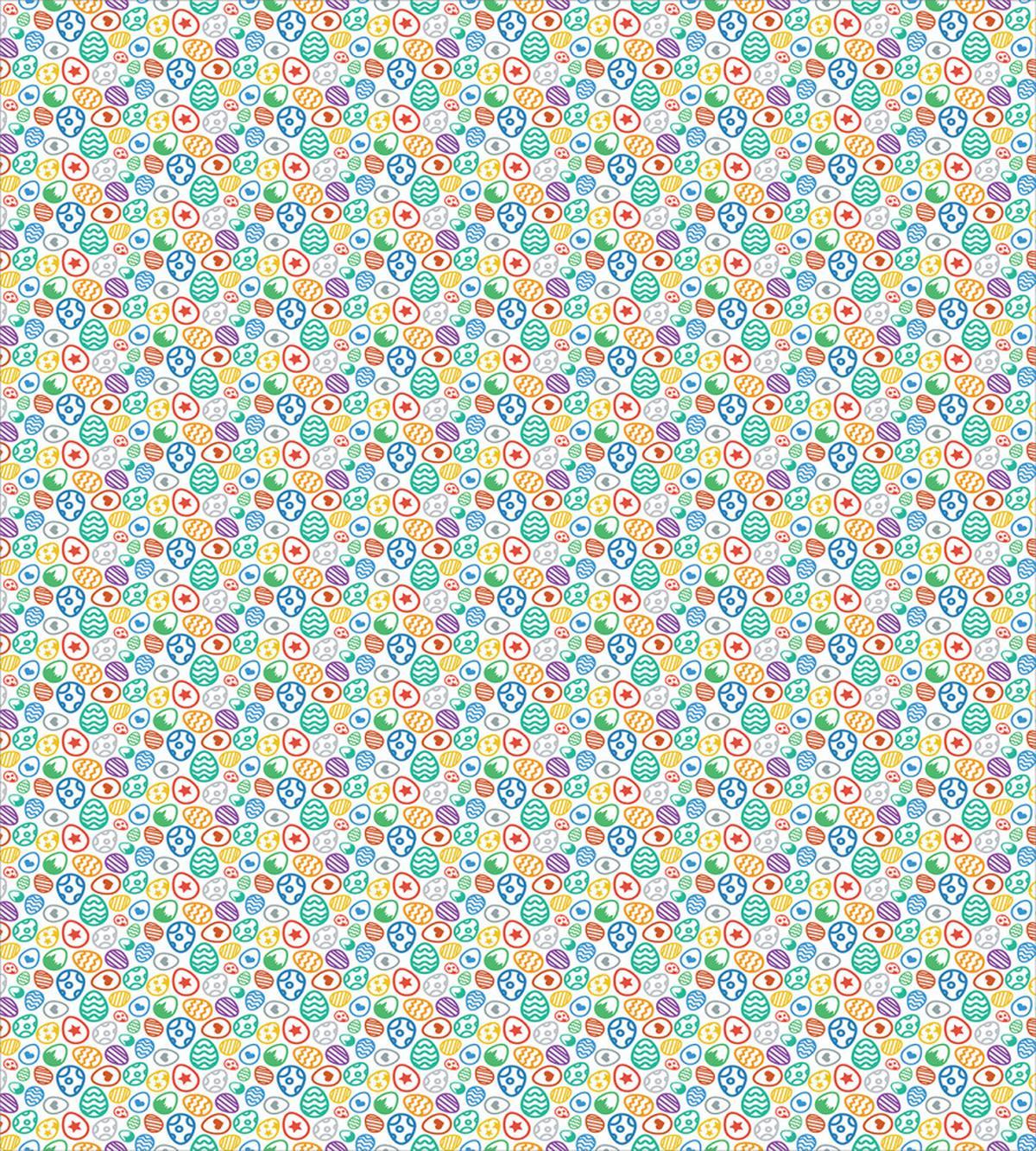 Colorful Childish Eggs — Pattern
