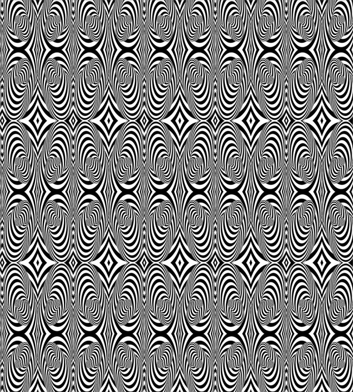 Illusion Circles — Pattern